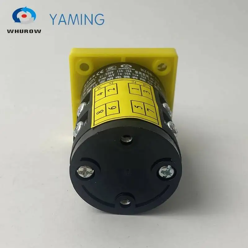 전환 로터리 캠 스위치 제어 회로 전송 HZ5B 시리즈 8 터미널 나사, HZ5B-10/2, 10A, 380V, 690V