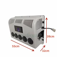 Climatiseur de stationnement électrique Treeligo 12V 24V, système de réfrigération split pour camion, caravane, tracteurs, camping-car 5
