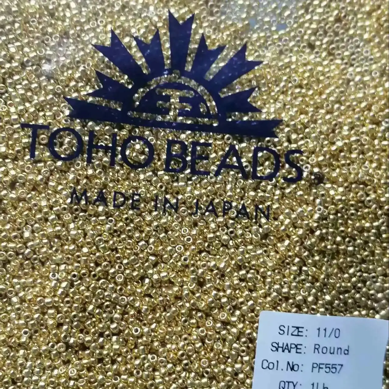 11/0 TOHO Perlen Metallic 450g Japanische Importierte Glas-Saatperlen für Handarbeit DIY Schmuckherstellung – Detail 3
