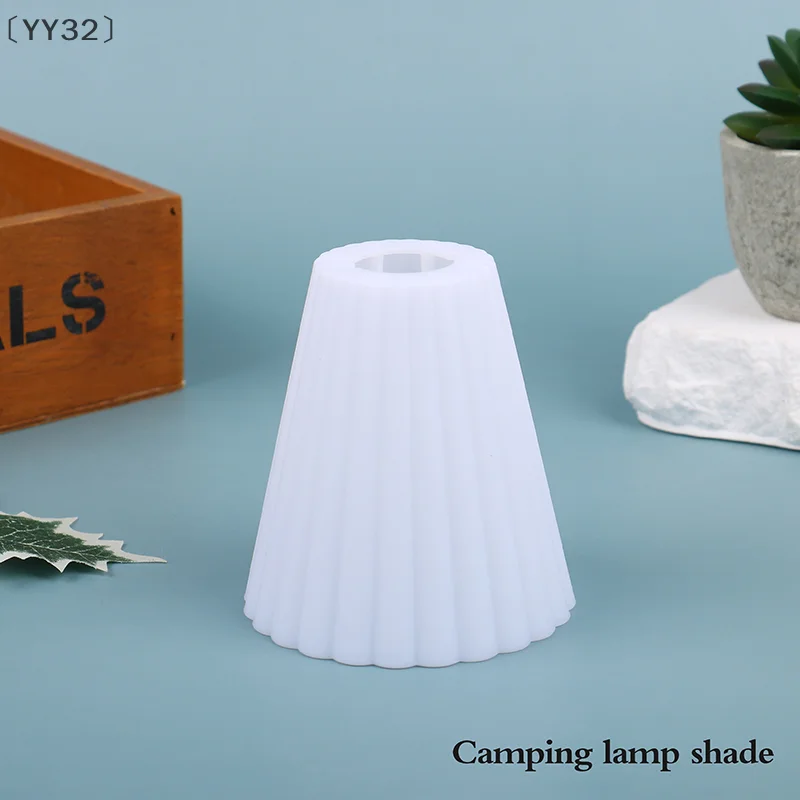〔YY32〕 Louver Lampshade Plastic Outdoor Camping Lamp Shade LED Flashlight Lamp Shade Dust Cover Ornament Camping Lamp Shade