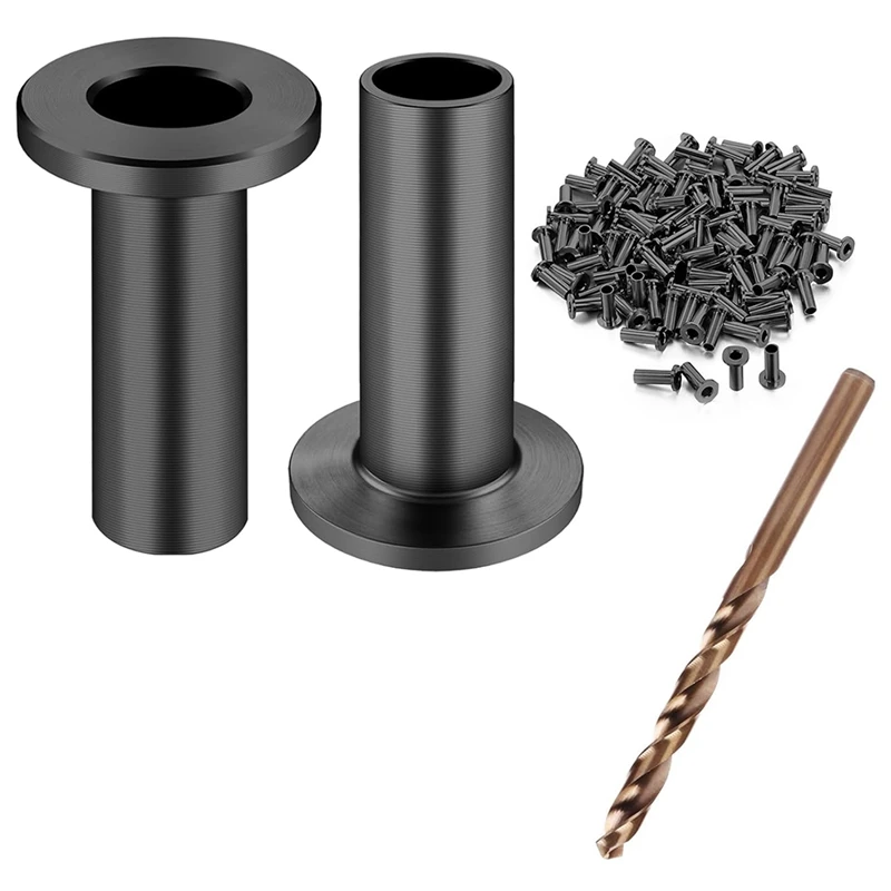 

80 Pack T316 Stainless Steel Black Protector Sleeves For 1/8In 5/32In Or 3/16In Cable Deck Stair Railing Kit System