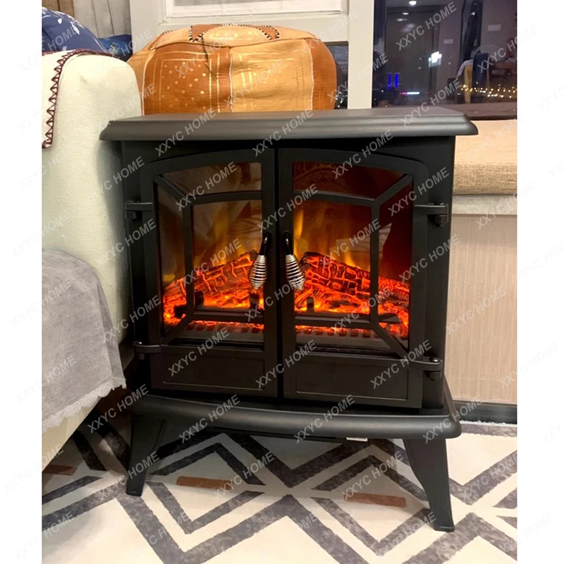 

JJJWinter Внутренняя отопительная печь Электронная имитация пламени Нагреватель