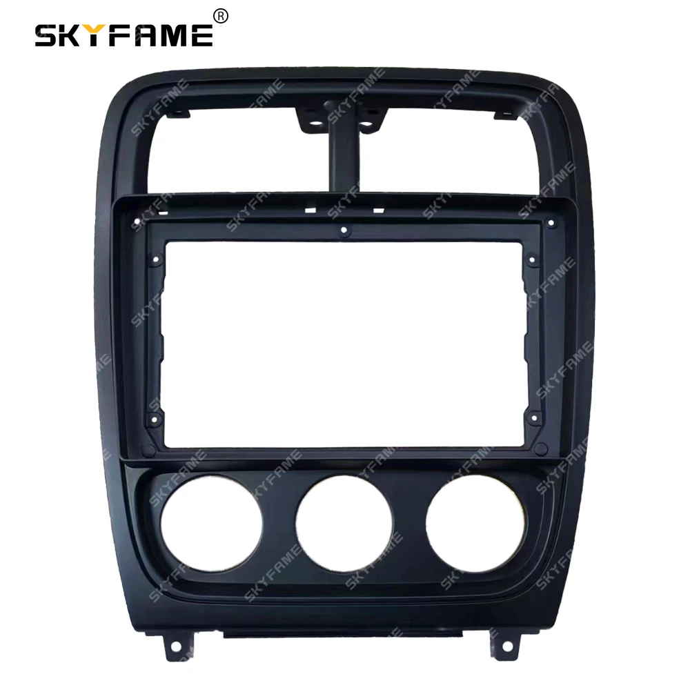 SKYFAME Auto Frame Fascia Adapter Canbus Box Decoder Android Radio Dash Fitting Panel Kit Voor Dodge Caliber