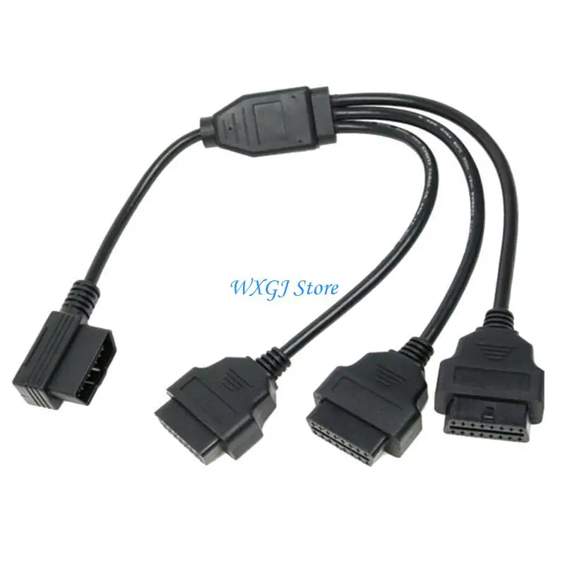 

37JE надежный кабель удлинителя OBD2 L Сбор кабеля сплиттера и легко анализировать данные