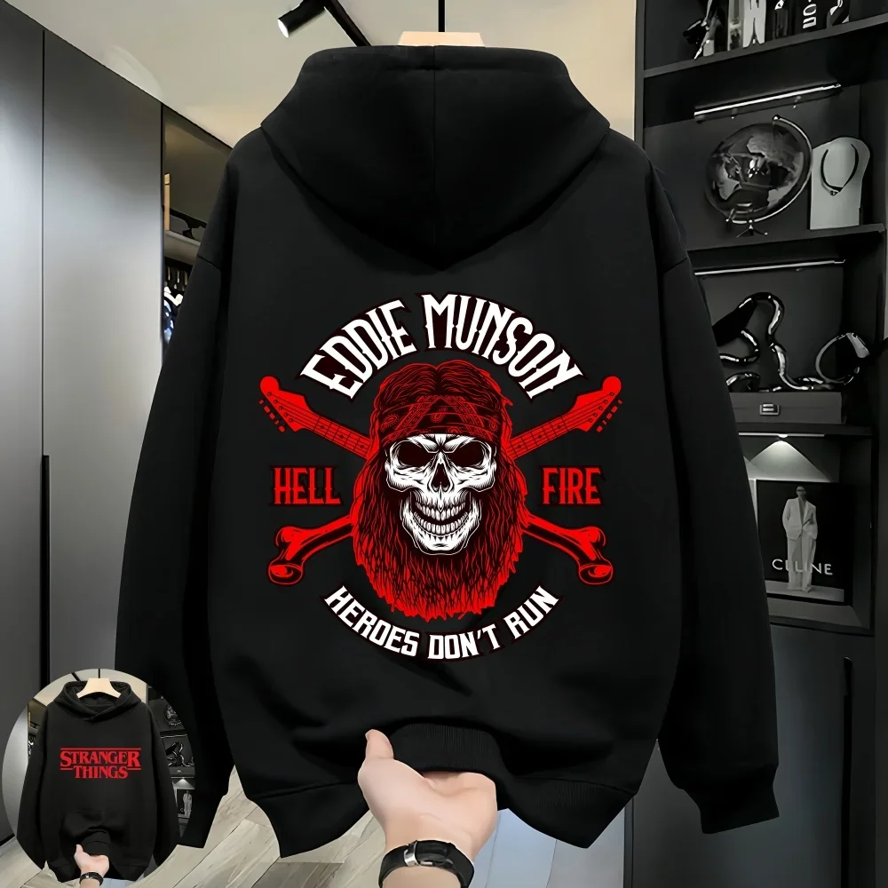Hūdijs: 2026 Hellfire Club monstrs, Stranger Things ģimenes džemperis.