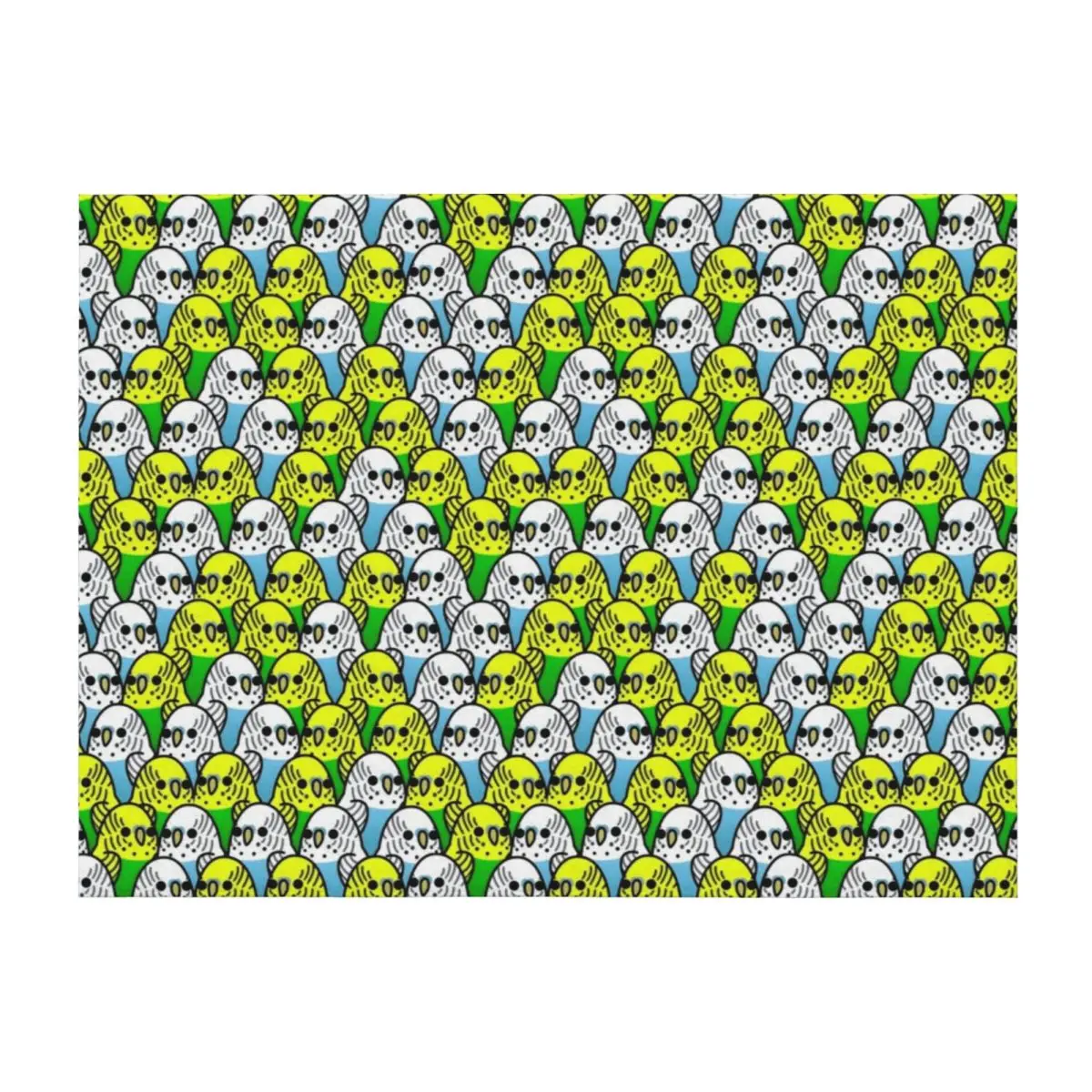 

Too Many Birds! - Budgie Squad 1 Throw Blanket anime Single Thin Bed Blankets