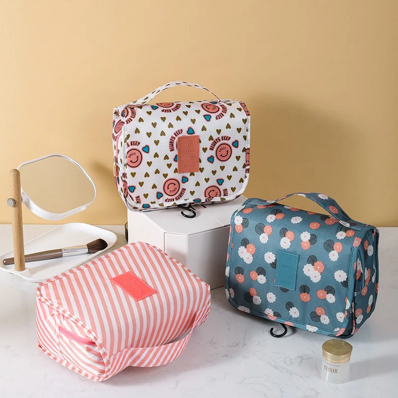 

New large-capacity hook wash bag travel portable portable waterproof large cosmetic bag hanging storage bag