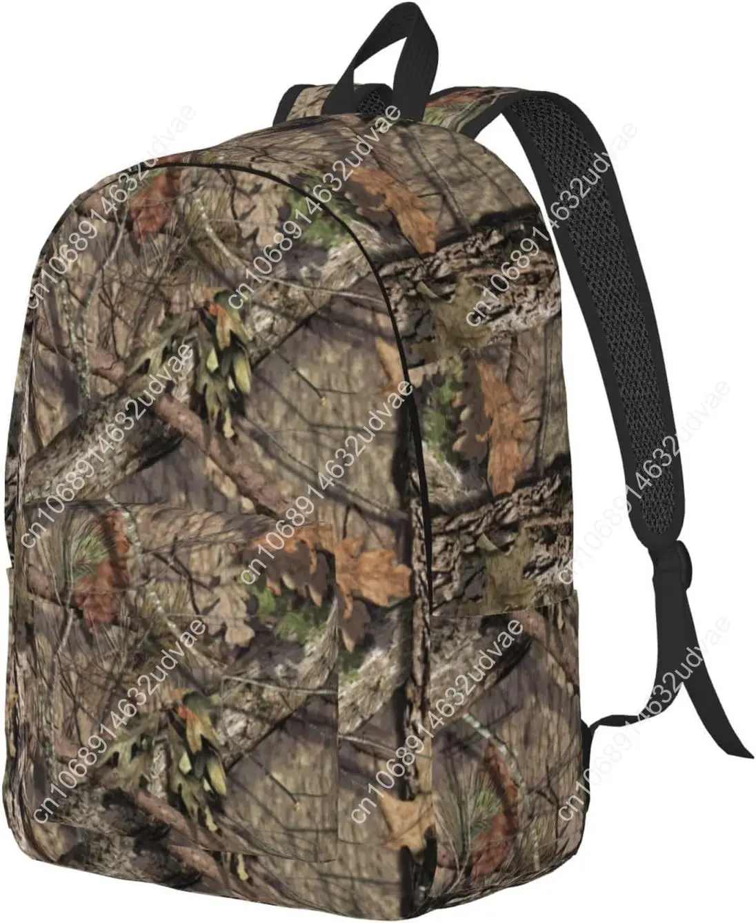 Camo Hunting Forest Camouflage School Backpack for Girls Boys Women Lightweight Canvas Bookbag Casual Laptop Daypack