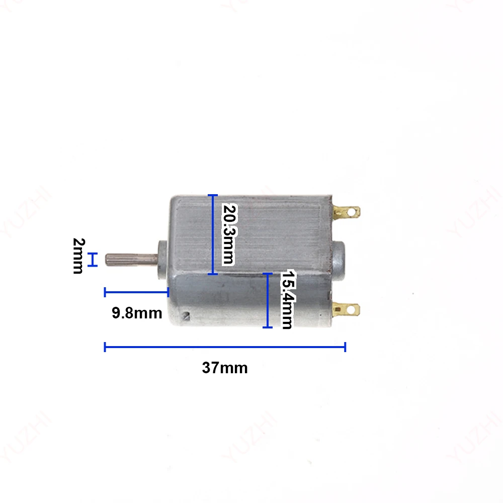 DC 3.7V 6V 7.4V 12V FK-130PH-18150 High Speed Motor Strong Magnetic Carbon Brush Large Torque Toy Model Remote Control Car