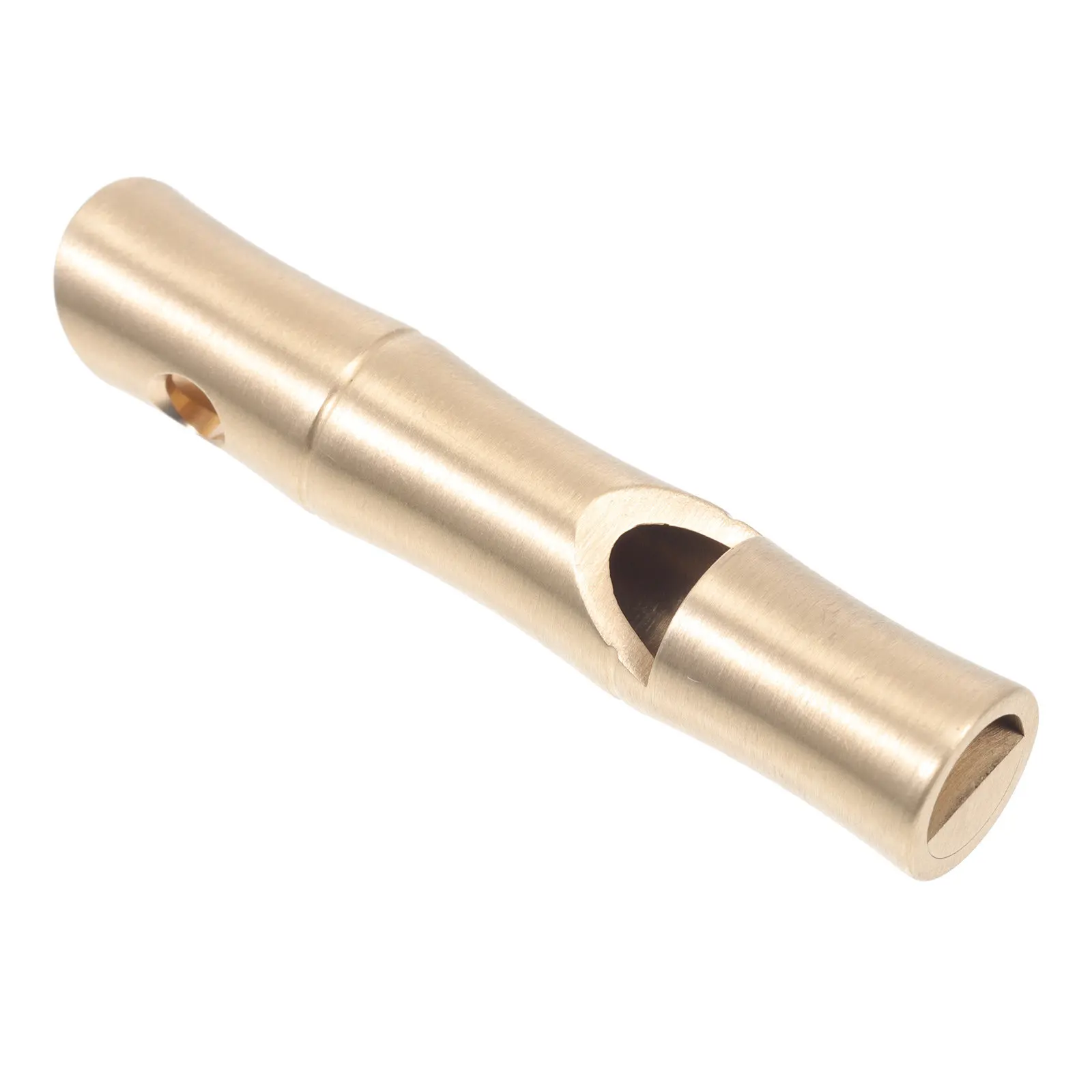 1Pcs Brass Survival Whistle High Emergency Whistle for Searching Help First Aid Survival Gear Teachers Referees