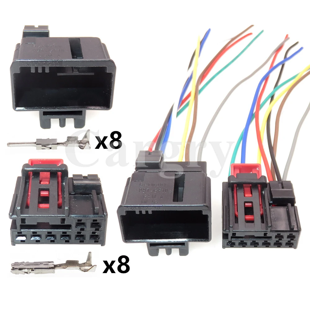 

1 компл. 8P Автомобильный задний фонарь электрический провод разъем 1K8972718 1K8972928 автомобильный мужской женский стыковочный разъем разблокированный