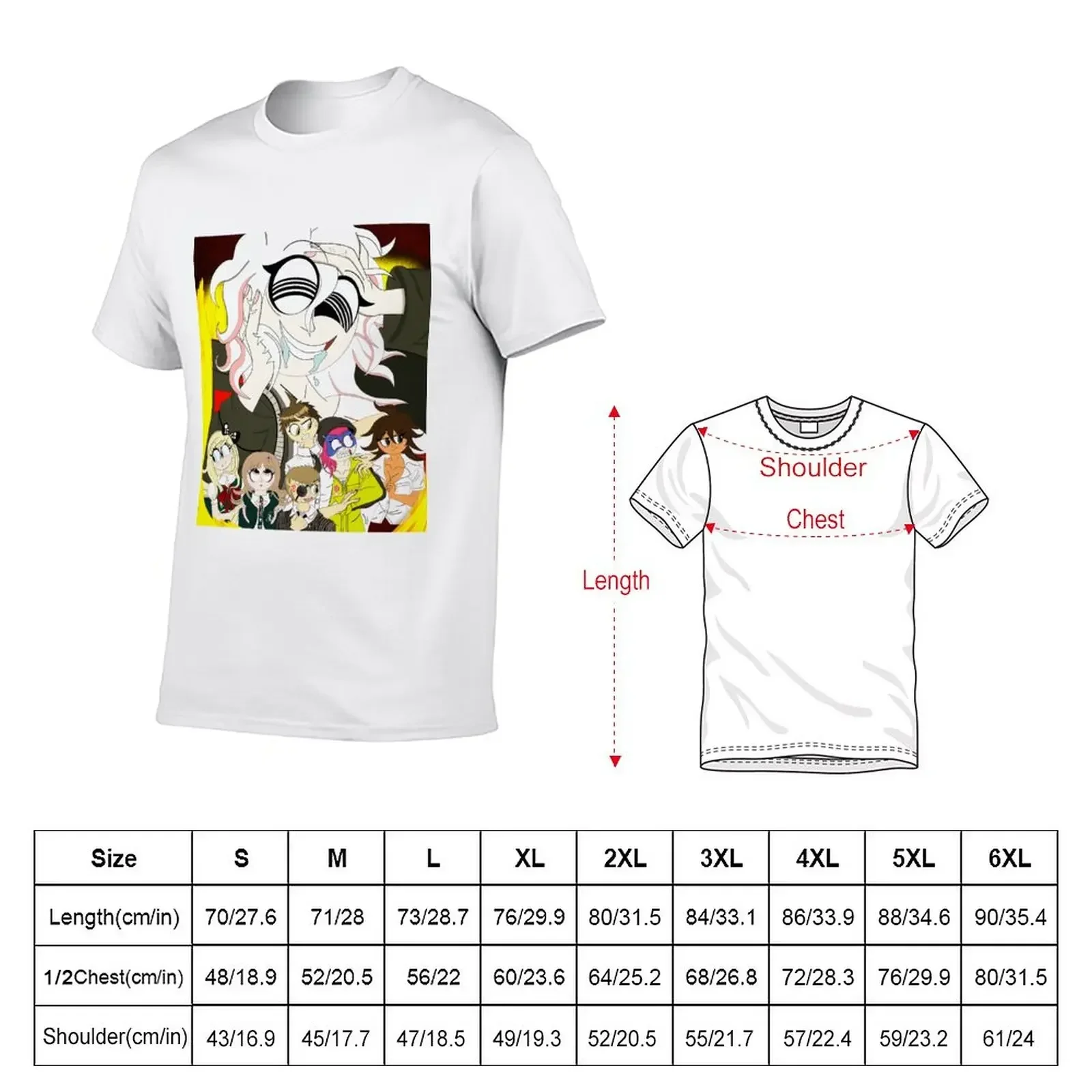 Super Danganronpa 2: Goodbye Despair - CH. 5 T-Shirt blanks quick-drying mens graphic t-shirts anime