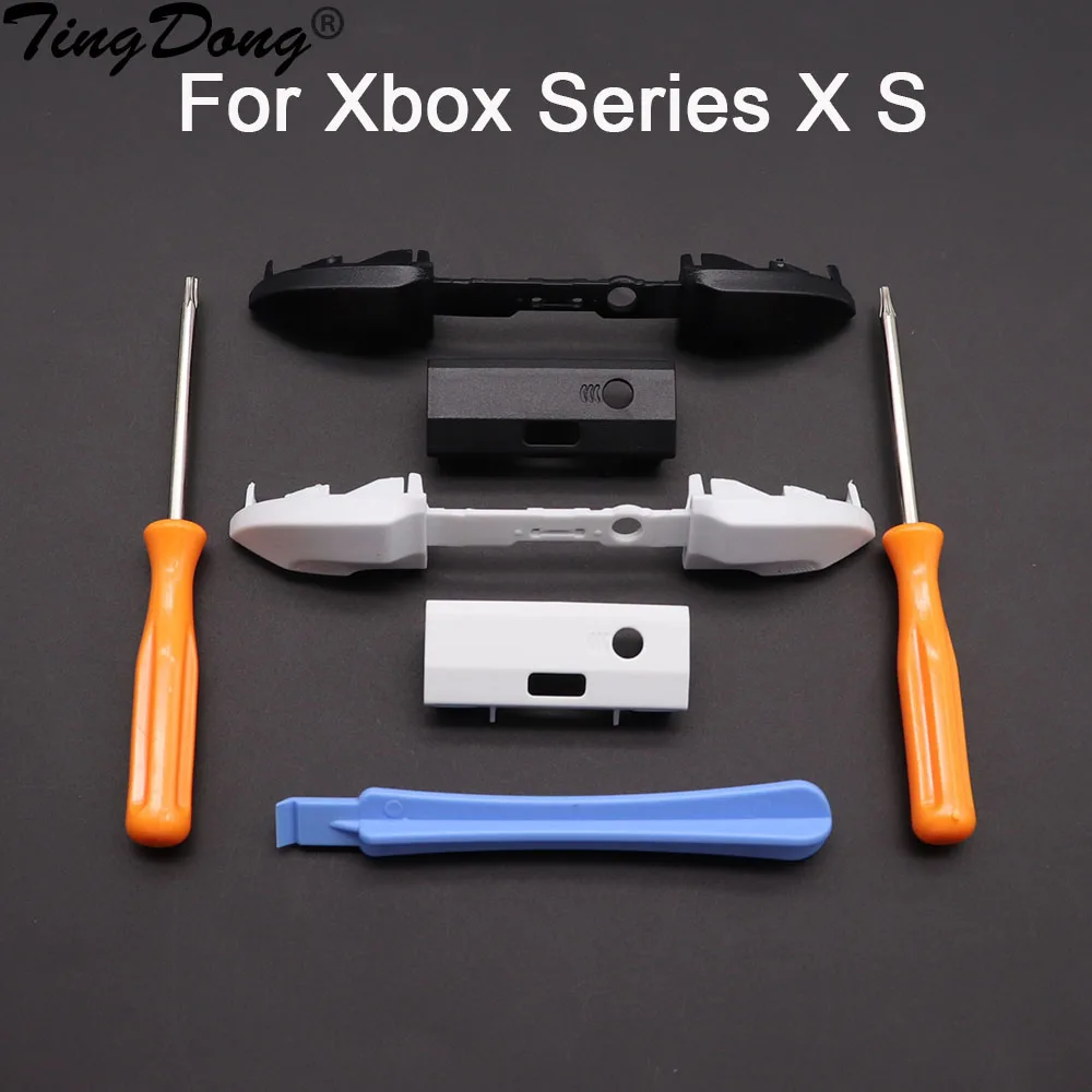 RB LB Bumpers Buttons For Xbox Series X S Controller Trigger Button Middle Holder with Screwdriver Tool