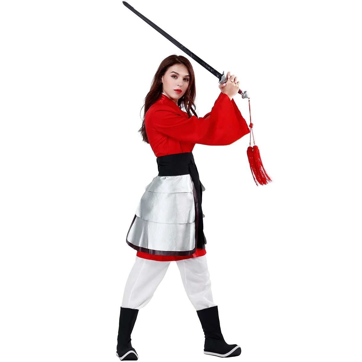 Hannu Costume di scena Film Opera Mulan loween Role-plang Cosplay Evento festival di abbigliamento tradizionale cinese da donna