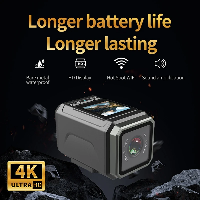 A45DCâmera Esportiva 4K Ultra HD com Tela LCD e Wi-Fi: Avaliação Completa e Uso Real em Aventuras ao Ar Livre