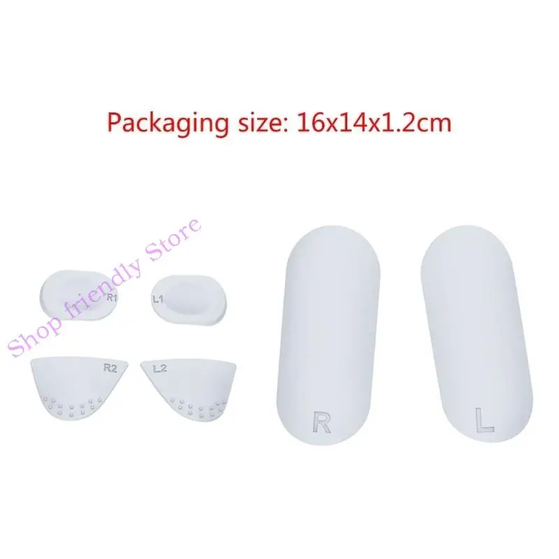 594A Controller Button Silicone Pad Cover for PS 2 Handle Button Protectors