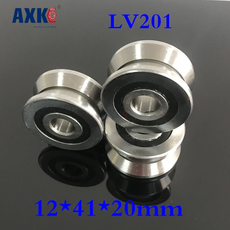 

Лидер продаж 2024 года LV201ZZ Axk V-образный радиальный шарикоподшипник ABEC5 LV201 12x41x20 мм для направляющих для ходьбы