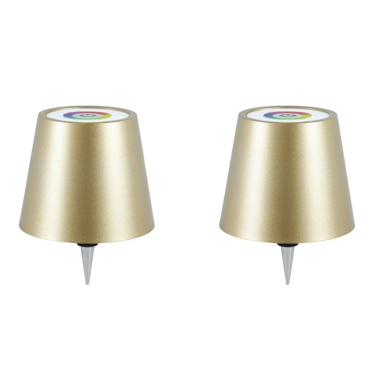 ABMH-2X Lampada per bottiglia wireless Modalità RGB e paralume per bottiglia con regolazione continua a 3 colori Luci per bottiglia ricaricabili per bar G