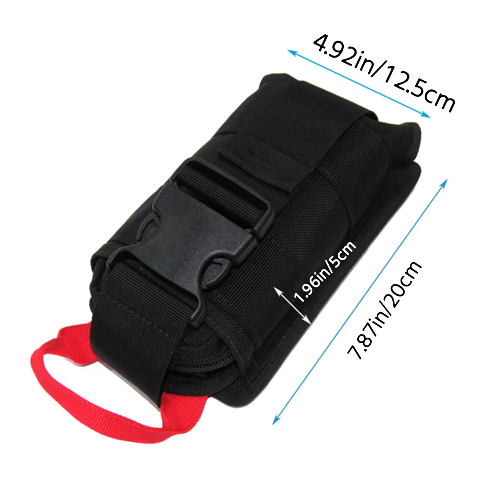 HOES-2X Scuba Diving Spare 10LBS 4KG Weight Trim Pocket Bag For Technical Diving Sidemount BCD