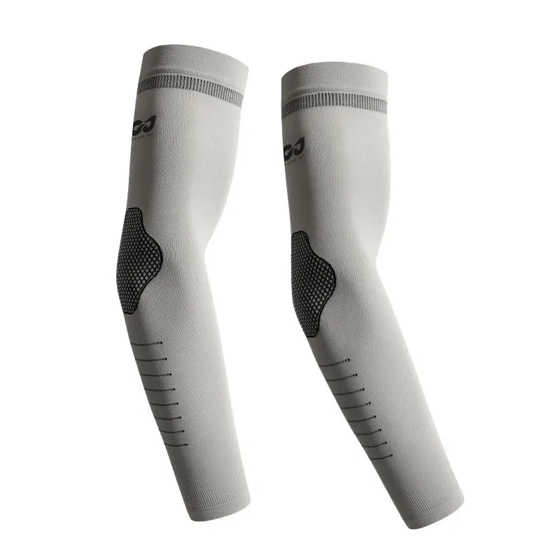 ปลอกแขนผ้าไหมน้ําแข็งสําหรับผู้ชาย UPF 50+ ป้องกันแสงแดด Cool Breathable สําหรับขับรถขี่จักรยานตกปลากีฬากลางแจ้งฤดูร้อน