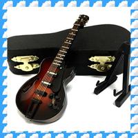 ONGE Mini Electric Guitar Model Miniature Decoration Musical Instruments With Case And Stand