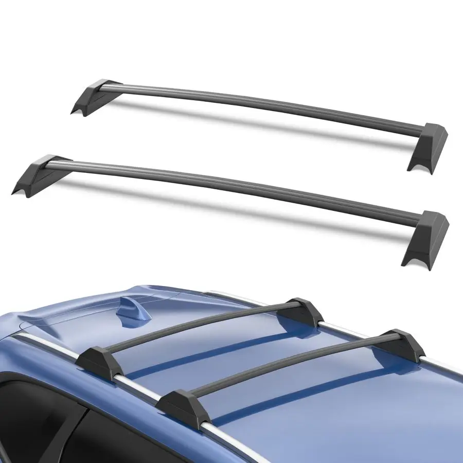

Aluminum Roof Rack Cross Bars Compatible for 2002 2003 2004 2005 2006 Honda CRV CRV Rooftop Luggage Carrier Rack for Bike Canoe