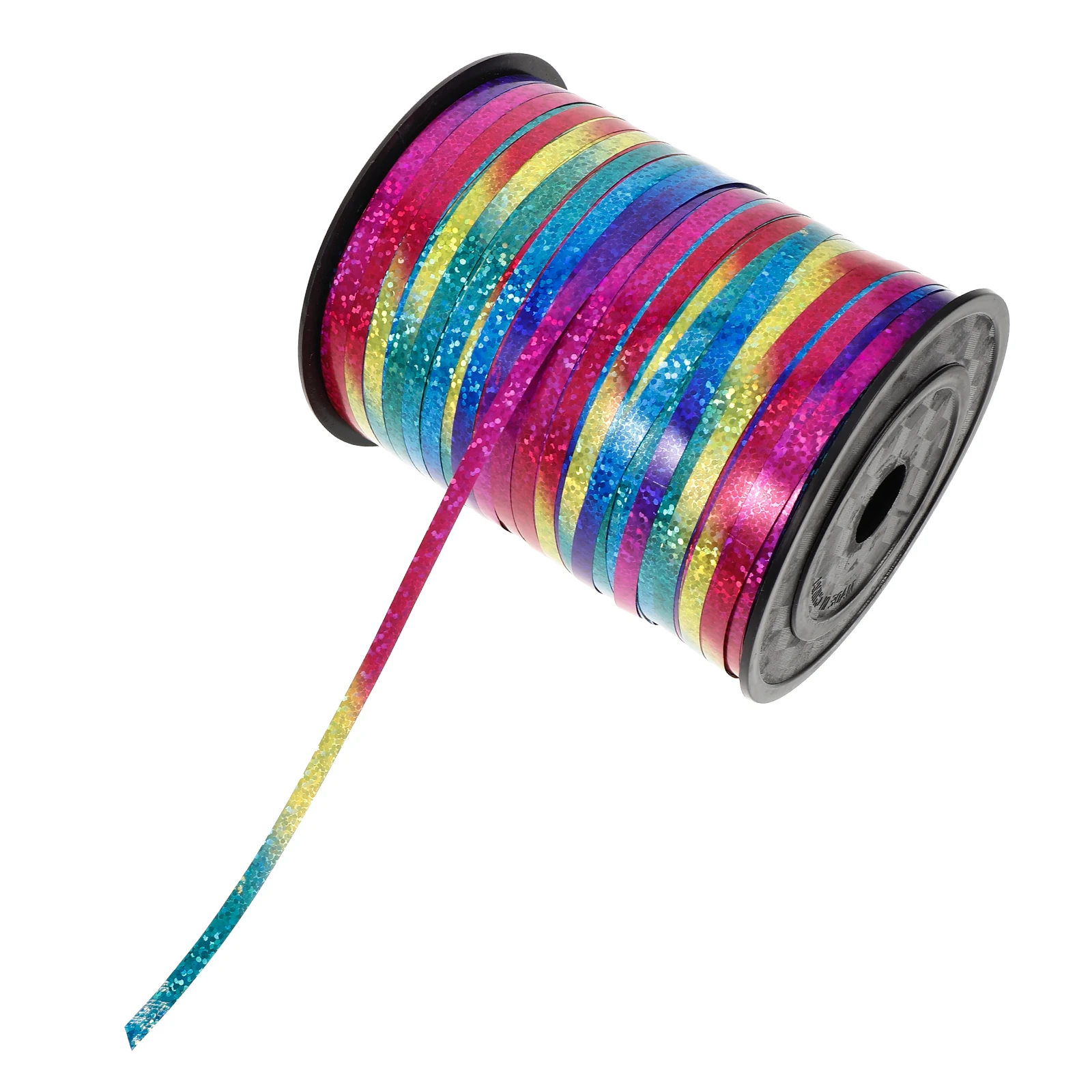 

1 Roll Diy Balloon Ribbons Laser Gift Wrapping Ribbon For Party Wedding Flower Box Packaging Craft Making Bouquet String