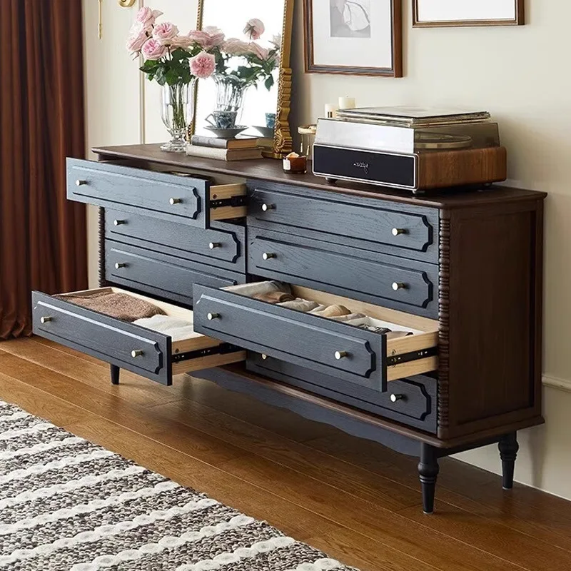 

Solid wood bedroom locker, bedside living room storage cabinet, dining room side cabinet, household chest cabinet
