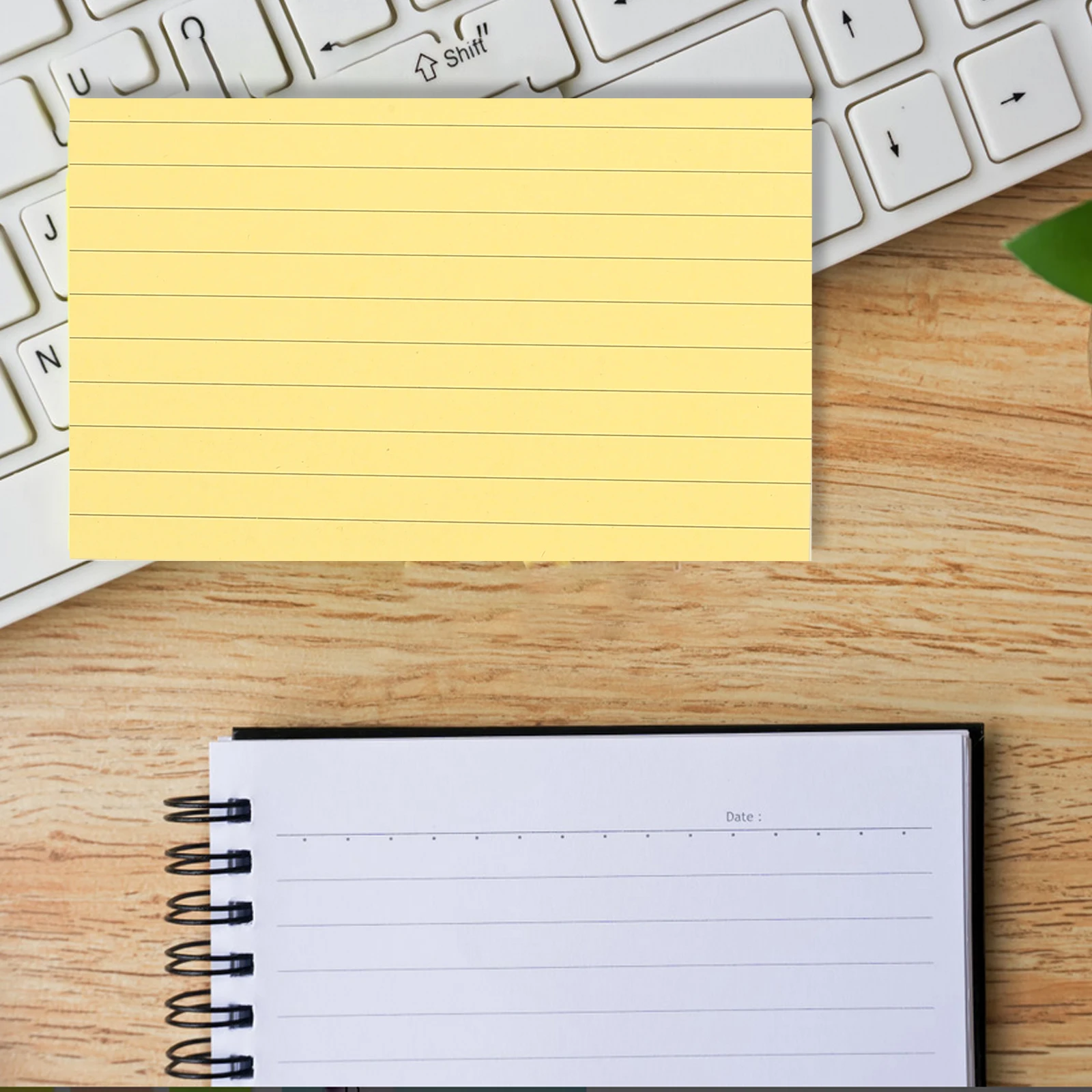

500 Pcs Cards Notebook Memo Pad Study Office Portable Small Notepads Pocket Index Cards Lined Educational