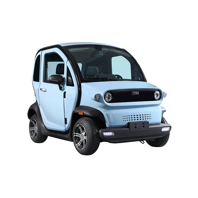 New energy EEC mini electric car adult 3000w 72v 50/100AH Lithium Battery 12 INCH with 4 wheel electric cars