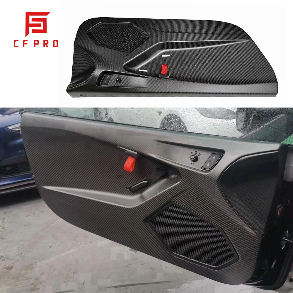 For Lamborghini LP610 Upgraded Carbon Fiber STO Style Car Door Panel Of Accessories Interior