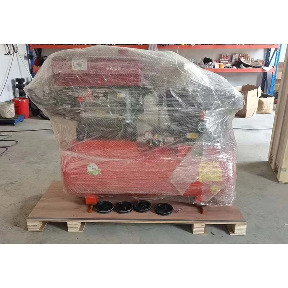 W1.5/16 Type  Lubricated Piston Air Compressor Air Cooled Portable 25 HP 500L Tank Motor Legend 16bar for Mines