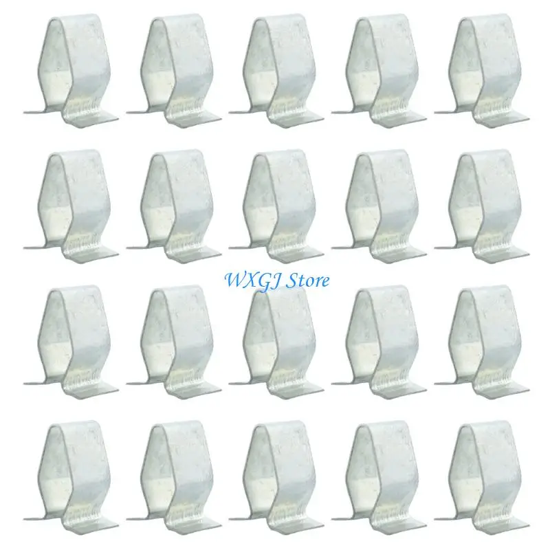 

37JE Car Interior Trim Panel Clip Easy Installation Car Door Strips Lining Metal Fastener Clips Tailgate Retainer Clips