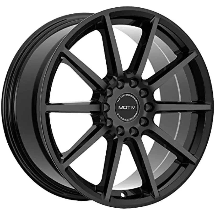 

16x7.5 5x100/5x4.5 +40mm Gloss Black Wheel Rim for Motiv 431B 16 Inch Automotive Application