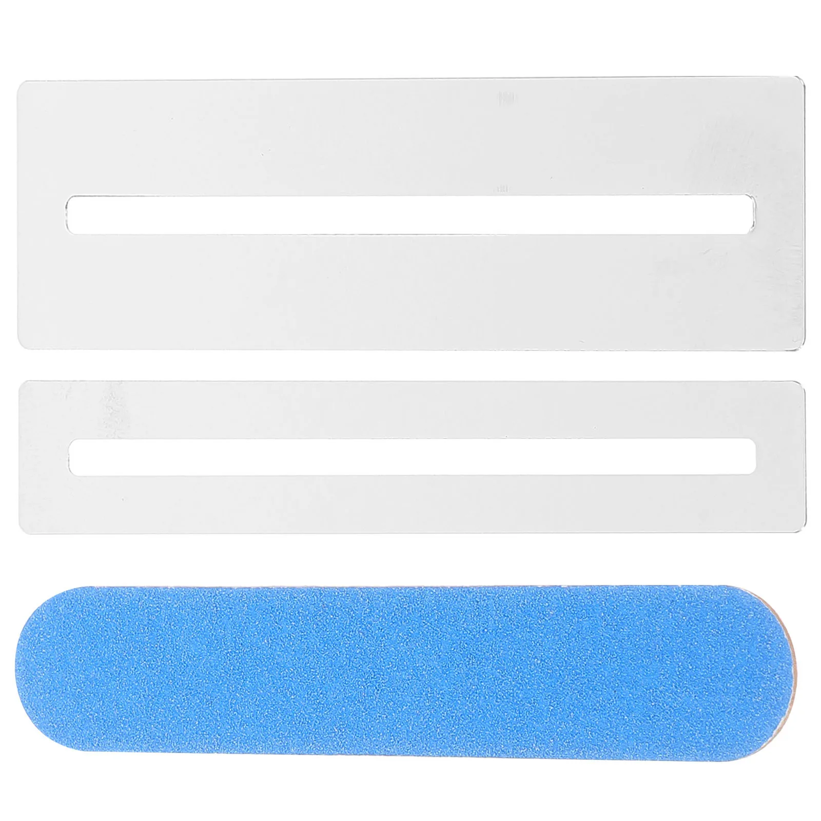 

1Set Guitar Fretboard Protector Stainless Steel Fret Polishing Tool Luthier Guitar Fingerboard Guards