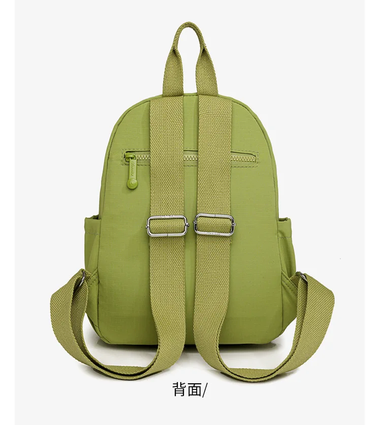 Stilvoller, minimalistischer Rucksack für Damen, leichte Reisetasche mit Telefonschlüsselaufbewahrung, kleiner, schicker Rucksack – Detail 32