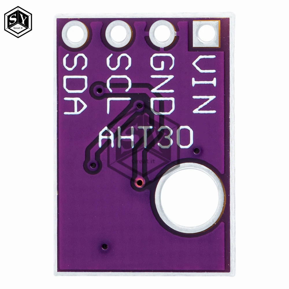 AHT30 Temperature Humidity Sensor Module Temperature And Humidity Probe I2C Digital Signal High Precision For Arduino