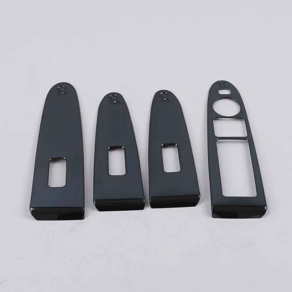 4 PCS Stainless Steel Car Inner Door Window Switch Panel Cover Trim Decoration Accessories For Kia Sportage R 2010-2014 2015