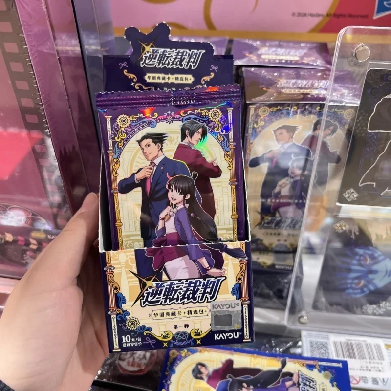 

KAYOU Новая Оригинальная Коллекция Ace Attorney First Wave: Премиум-набор, Аниме-атрибутика, Двумерные Коллекционные Карты