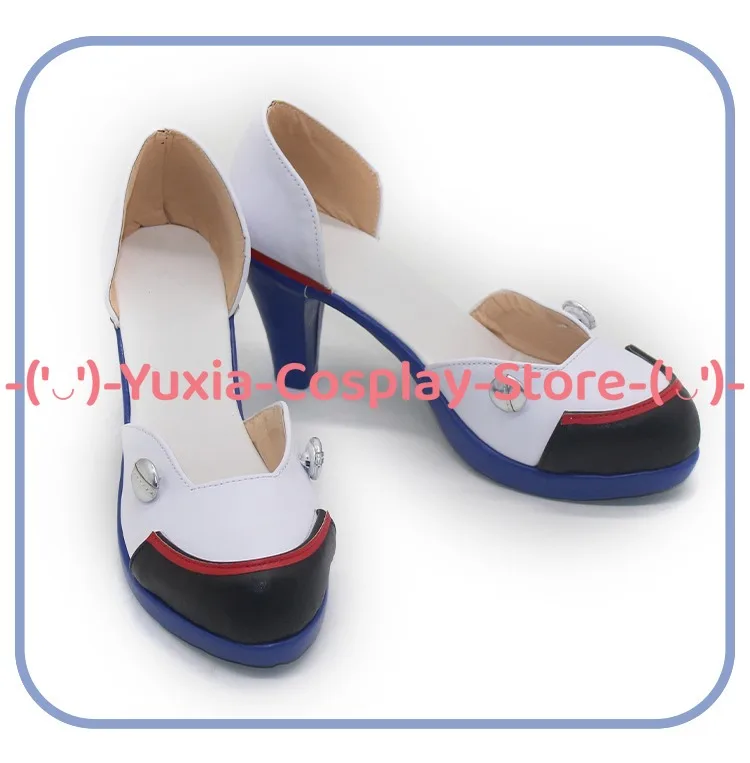 Yuxiacosplay! Girls Frontline Klukai Cosplay Shoes Anime Game Character Prop PU Leather Boots Halloween Carnival Party Costume