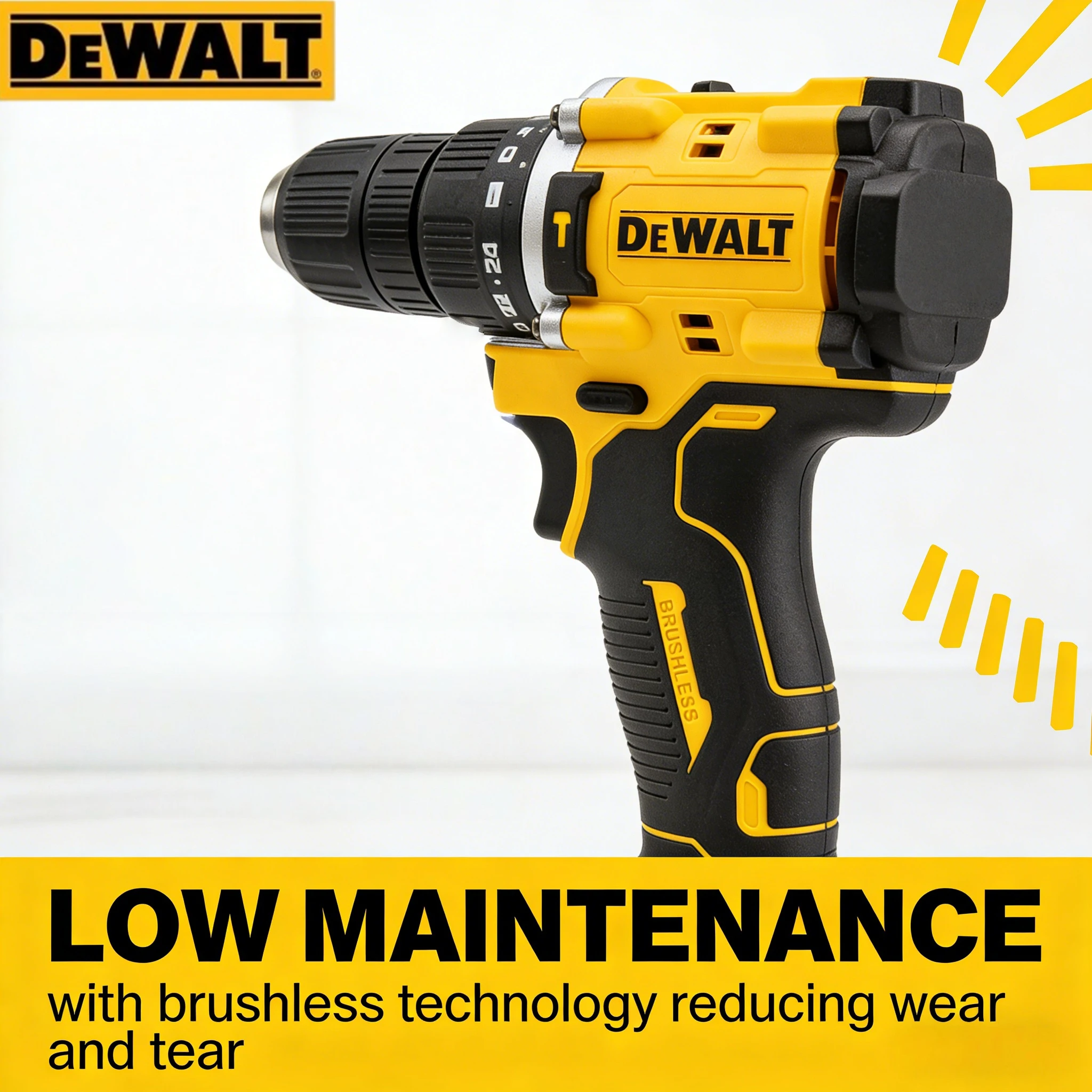 DeWalt DCF805 Brushless 20V Cordless Impact Driver: A compact, high-torque electric screwdriver for efficient fastening