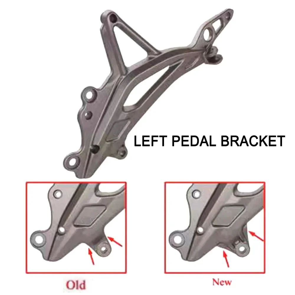 Motorcycle Pedal Bracket Left and Right Aluminum Triangle New For ZONTES 310-R 310-T 310-X 310T 310R 310X 310R1 310X2 310T2