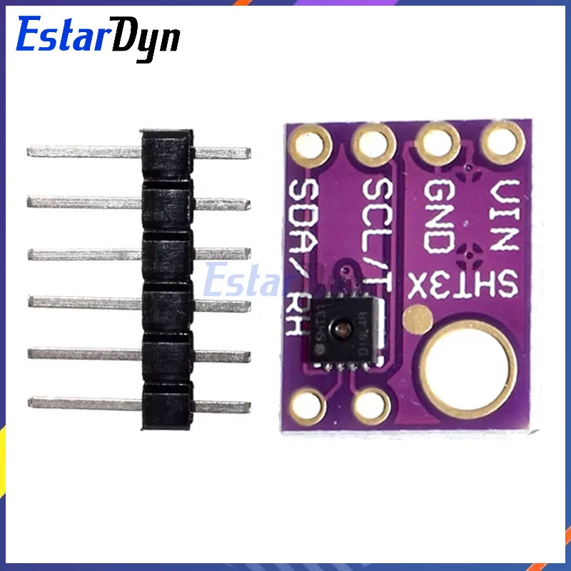 Picture 5: Estardyn SHT31 Temperature SHT31-D Humidity Sensor Module Microcontroller IIC I2C Breakout Weather 3V 5V Compliant For Arduino