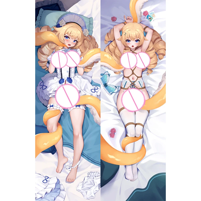 Dakimakura Anime Pillow Cover Veronica Double Sided Print Life-size Halloween Christmas Decoration