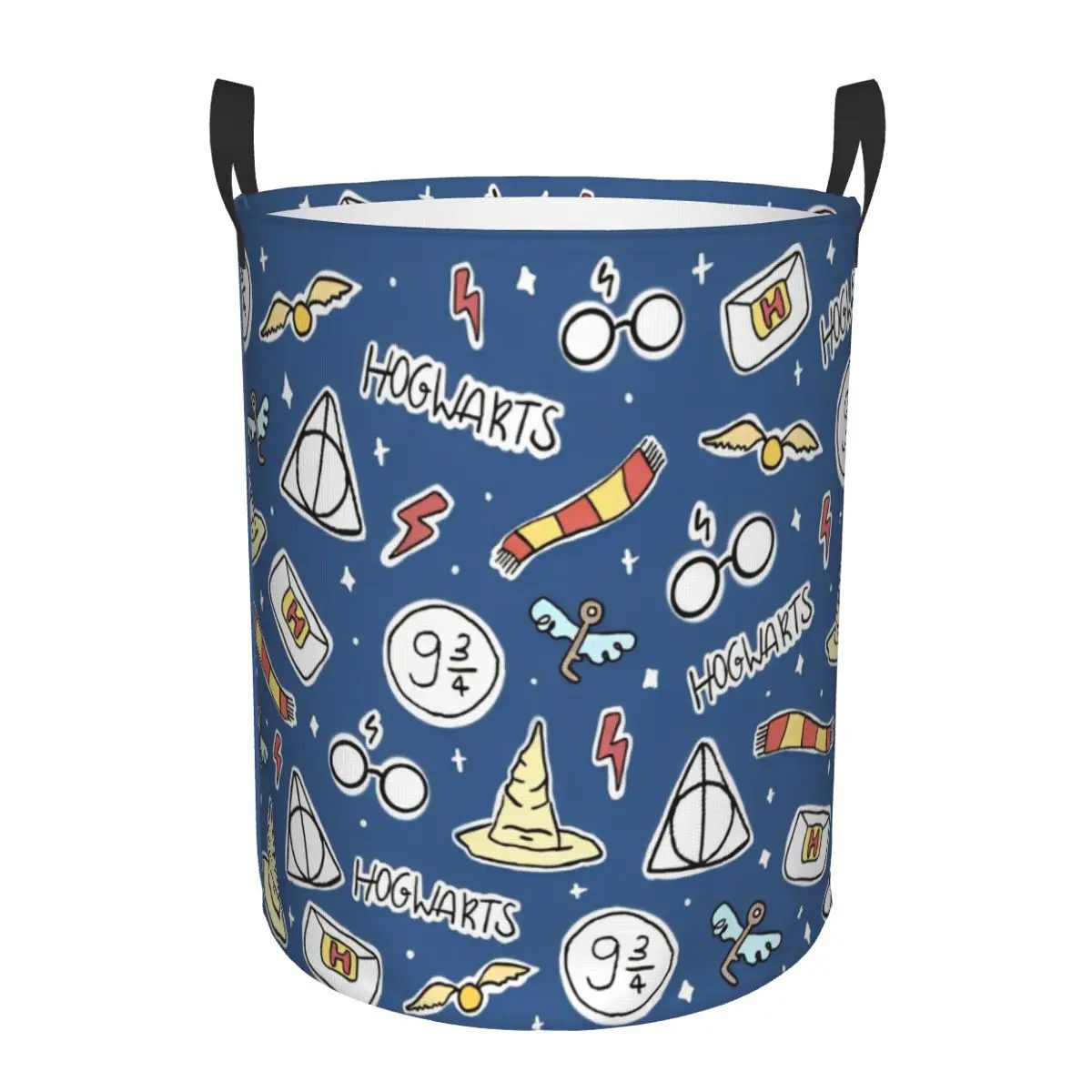 Harrys Potters Toy Storage Box Sturdy Kids Toys Bin Organizer Basket for Bedroom