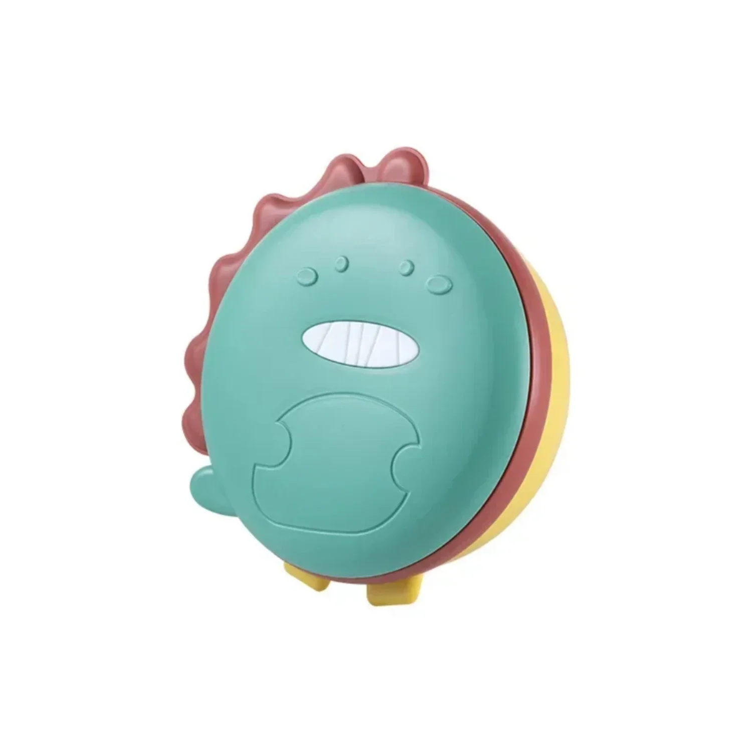 Contenitore per il pranzo in acciaio inossidabile da 500 ml, contenitore per alimenti per posate per bambini, scomparto, con isolamento ad acqua riscaldata, per dinosauri