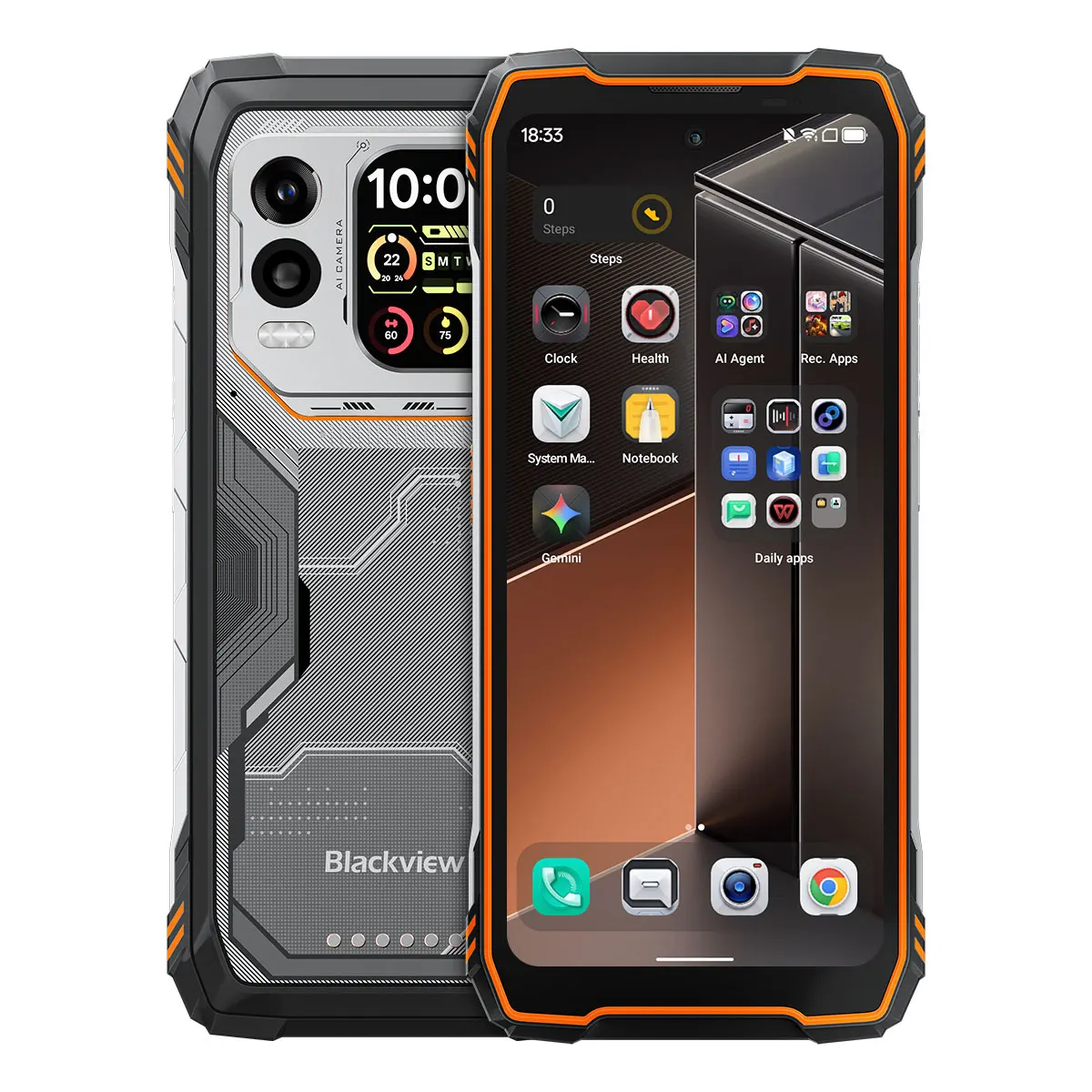 Blackview XPLORE 1 Pro 5G Rugged Smartphone, 20000mAh Battery,Dimensity 7050 6nm,16GB RAM, 512GB ROM ,Android15 NFC Phone 6.78"