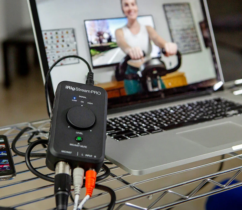 iRig Stream Pro dla iPhone'a, iPada, Androida, Mac i PC