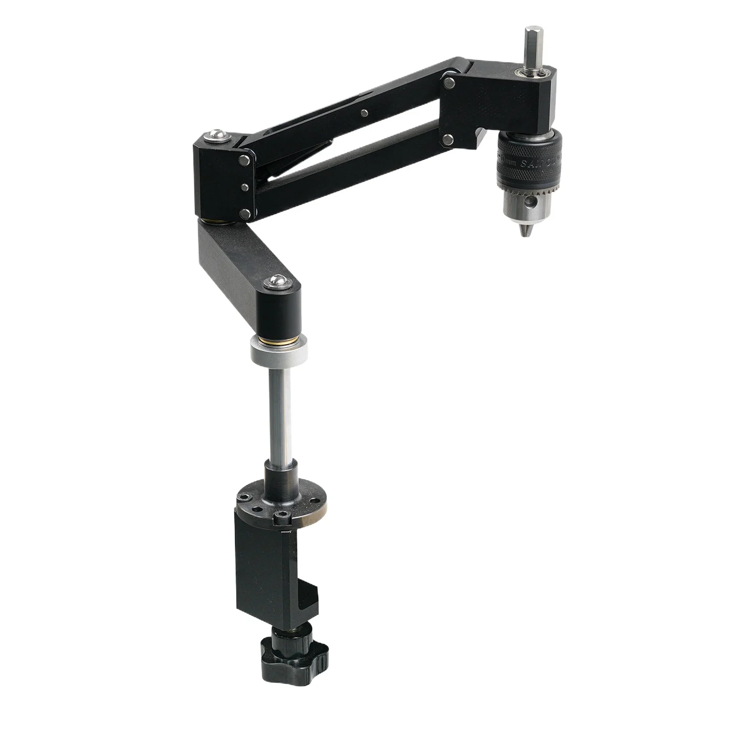 Tapping cantilever bracket hand drill light cantilever aluminum alloy profile DIY horizontal and vertical tapping device