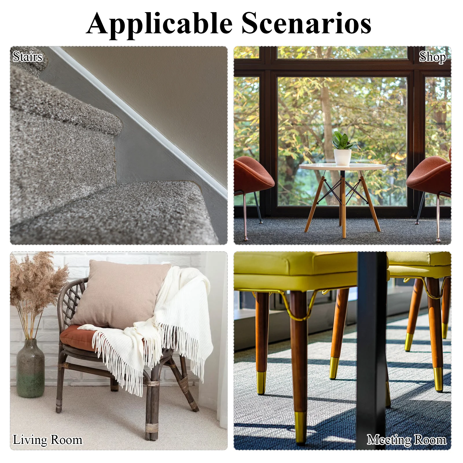 

Durable Plastic Carpet Tucking Tool Installation Shovel for Seam Repair Carpet Laying and Positioning Chisel Edge Shovel